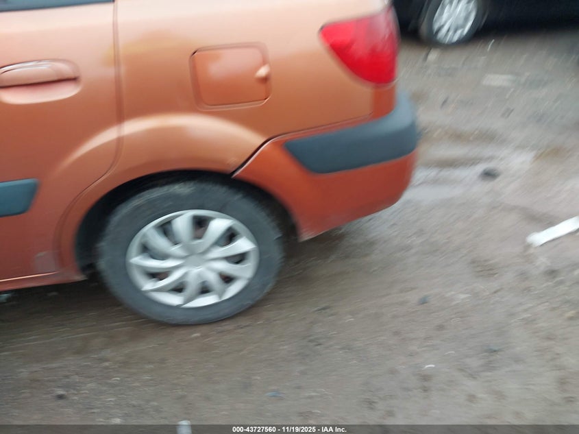 2009 Kia Rio Lx VIN: KNADE223596580617 Lot: 43727560