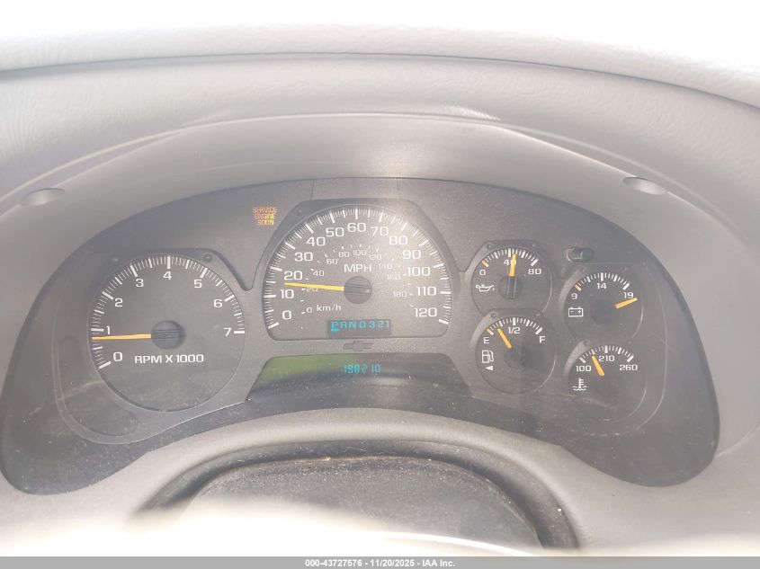 2004 Chevrolet Trailblazer Ls VIN: 1GNDS13S442408159 Lot: 43727576