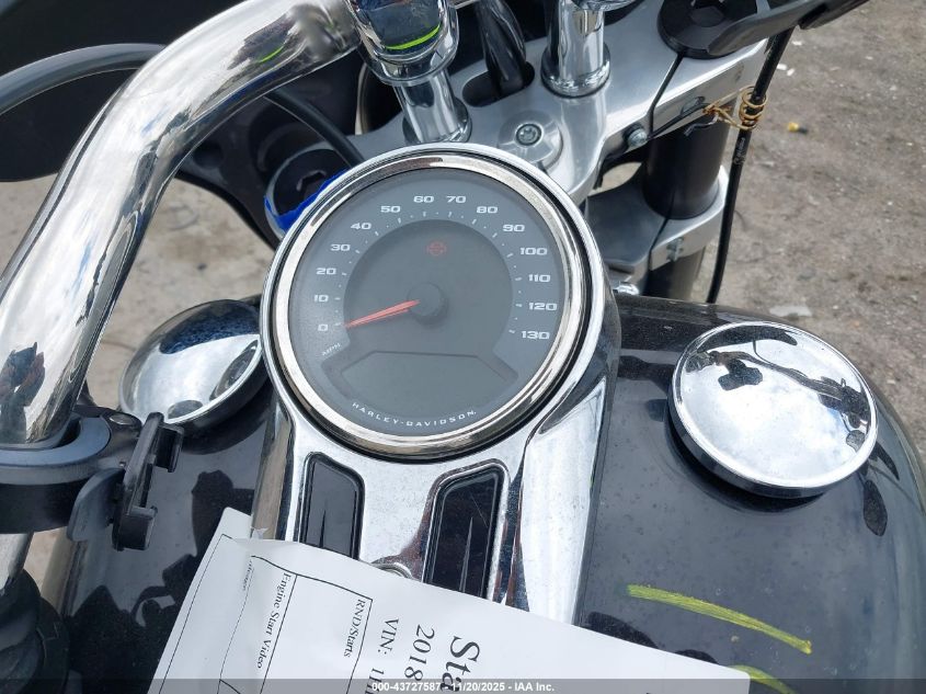 2018 Harley-Davidson Flsb Sport Glide VIN: 1HD1YMJ68JC054944 Lot: 43727587