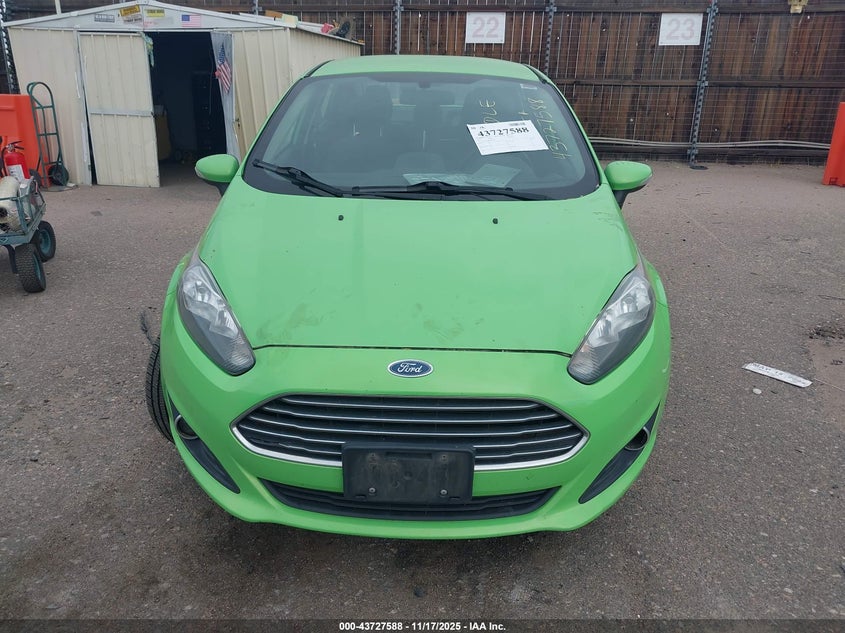 2014 Ford Fiesta Se VIN: 3FADP4BJ0EM121132 Lot: 43727588