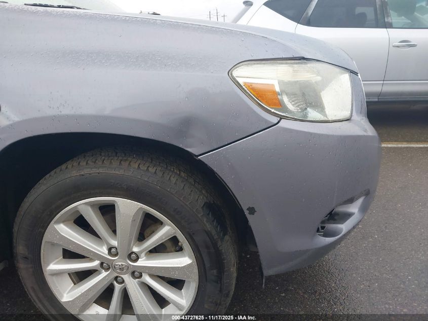 2008 Toyota Highlander Hybrid VIN: JTEEW41AX82010873 Lot: 43727625