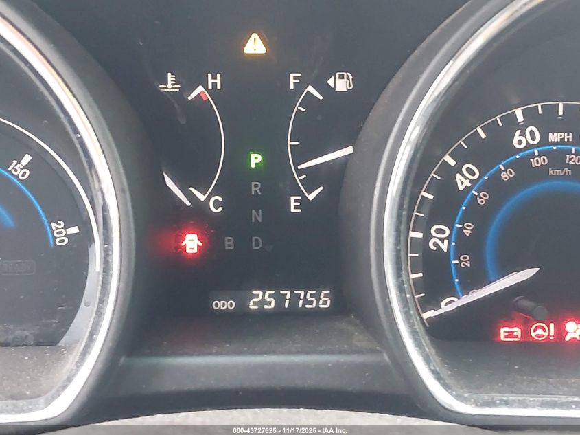 2008 Toyota Highlander Hybrid VIN: JTEEW41AX82010873 Lot: 43727625