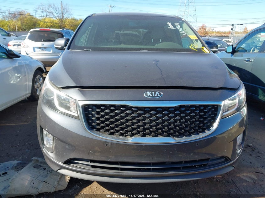 2017 Kia Sedona Ex VIN: KNDMC5C13H6252960 Lot: 43727669