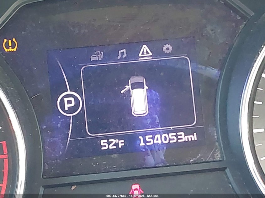 2017 Kia Sedona Ex VIN: KNDMC5C13H6252960 Lot: 43727669