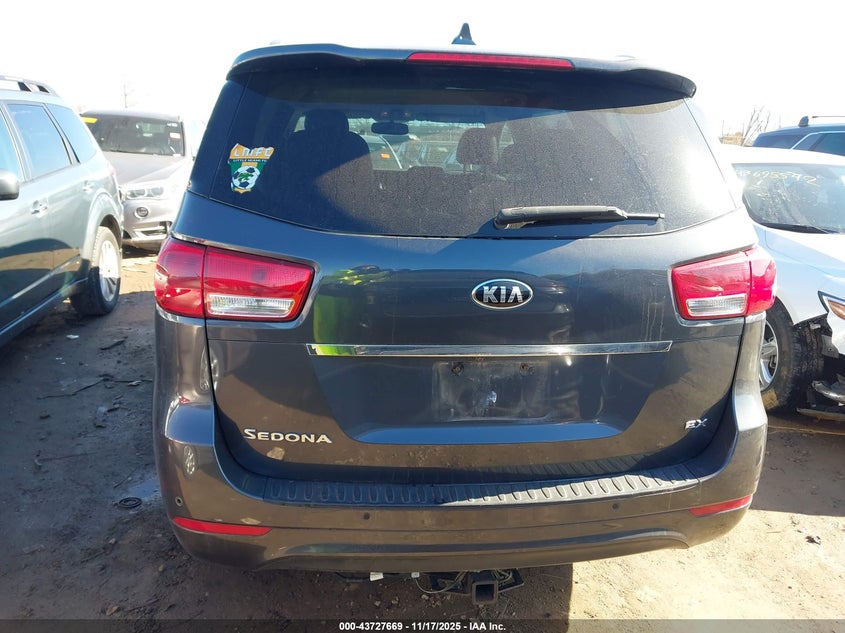 2017 Kia Sedona Ex VIN: KNDMC5C13H6252960 Lot: 43727669