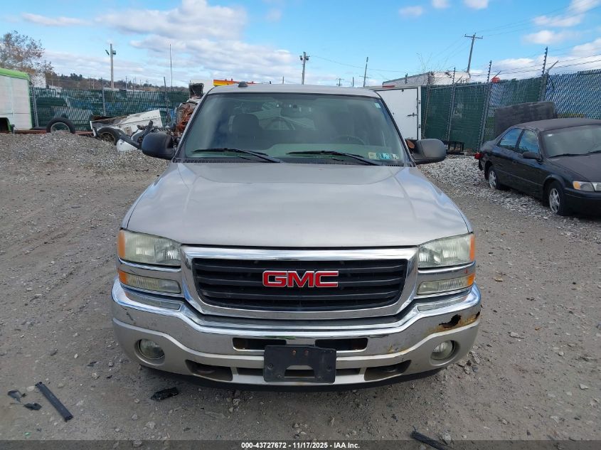 2005 GMC Sierra 1500 Sle VIN: 2GTEK13T451116227 Lot: 43727672