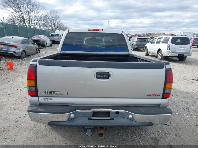 2005 GMC Sierra 1500 Sle VIN: 2GTEK13T451116227 Lot: 43727672