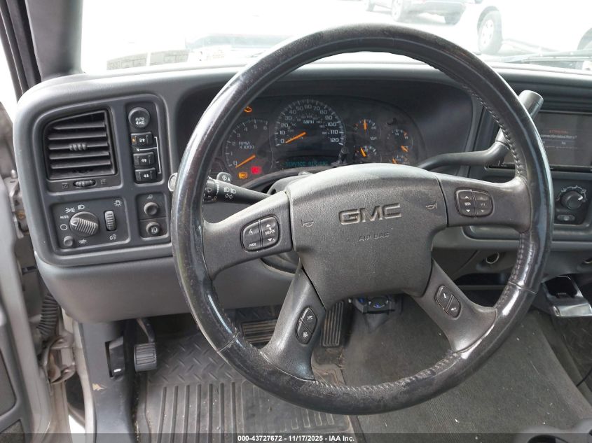 2005 GMC Sierra 1500 Sle VIN: 2GTEK13T451116227 Lot: 43727672