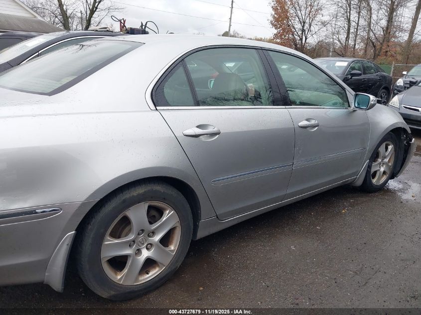 2007 Acura Rl 3.5 VIN: JH4KB16607C004142 Lot: 43727679