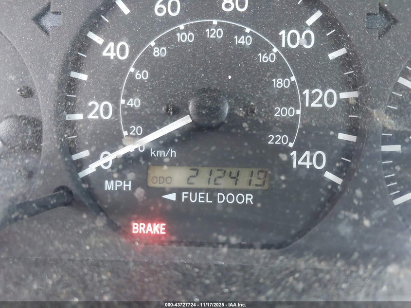 2000 Toyota Camry Le VIN: JT2BG22K0Y0383845 Lot: 43727724