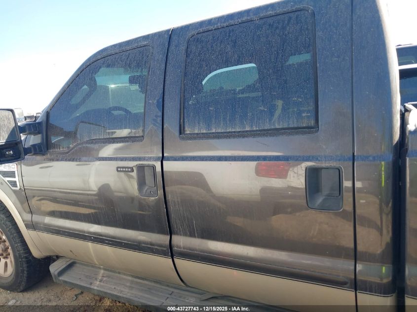 2008 Ford F-250 King Ranch/Lariat/Xl/Xlt VIN: 1FTSW20508EB36609 Lot: 43727743