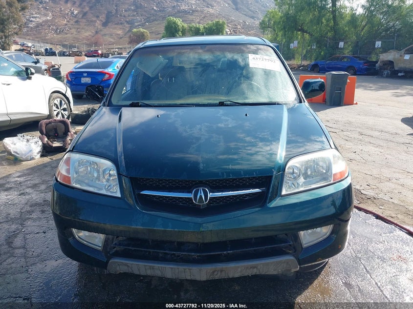 2001 Acura Mdx VIN: 2HNYD18481H511466 Lot: 43727792