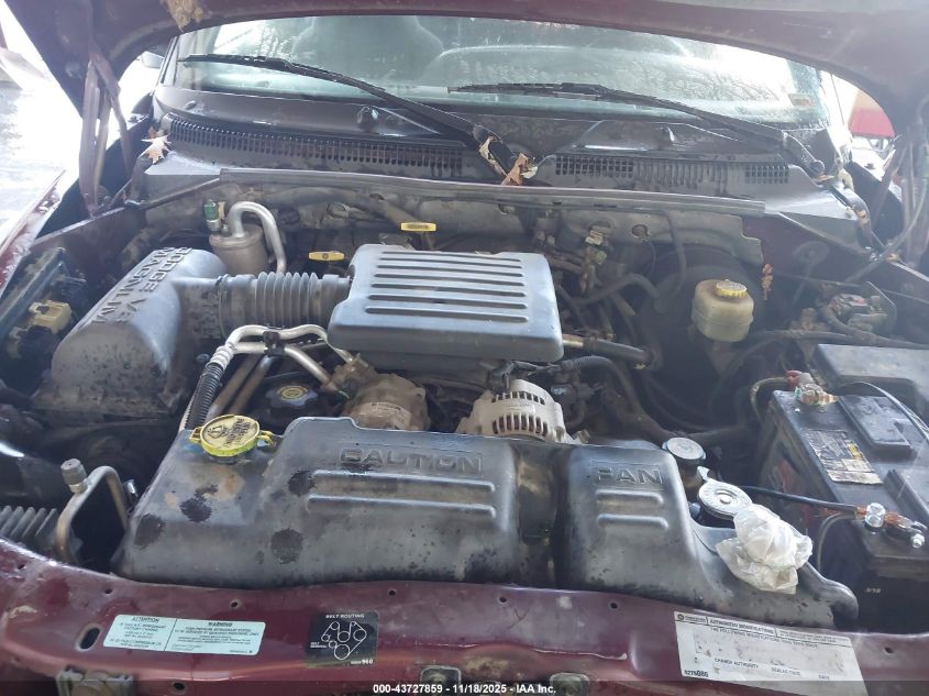 2000 Dodge Dakota Slt/Sport VIN: 1B7GL22N0YS599430 Lot: 43727859