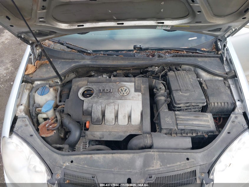 2006 Volkswagen Jetta Diesel VIN: 3VWCT71K86M848840 Lot: 43727884