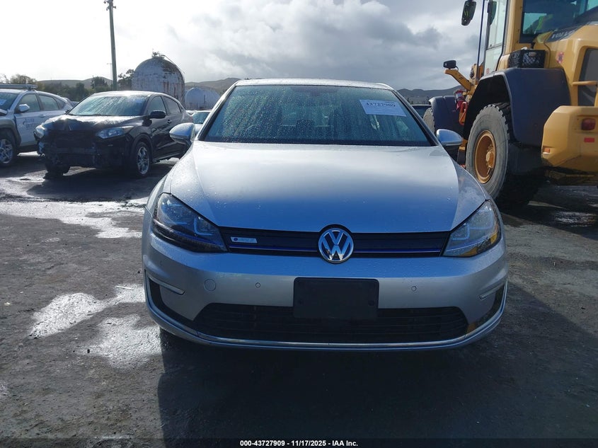 2016 Volkswagen E-Golf Sel Premium VIN: WVWPP7AU1GW912678 Lot: 43727909
