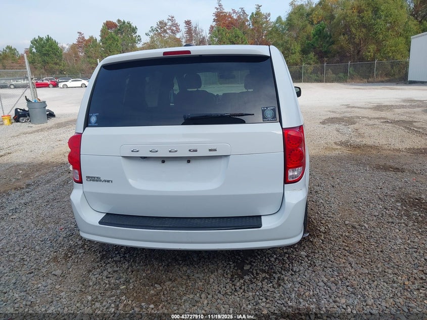 2018 Dodge Grand Caravan Se Plus VIN: 2C4RDGBGXJR161364 Lot: 43727910