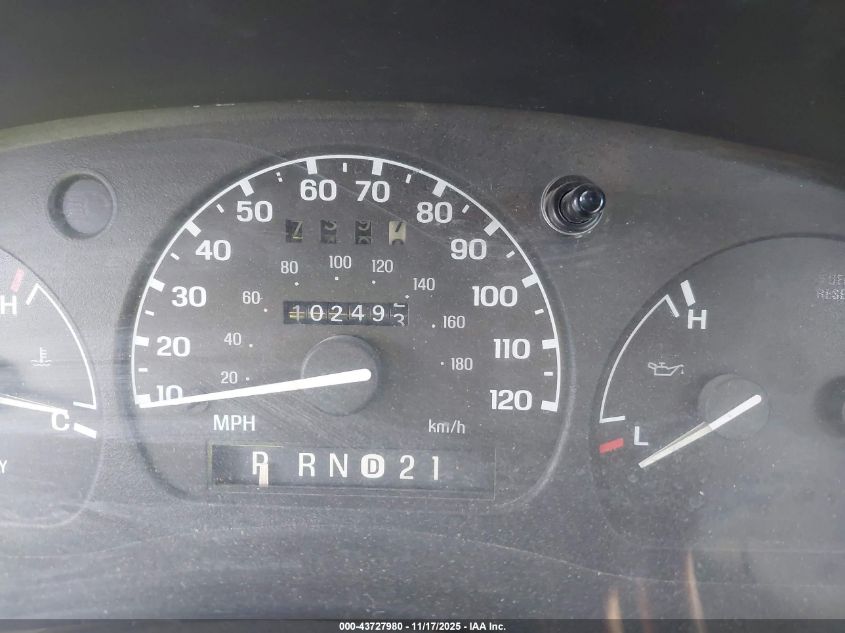 1996 Ford Ranger VIN: 1FTCR10UXTUA28638 Lot: 43727980