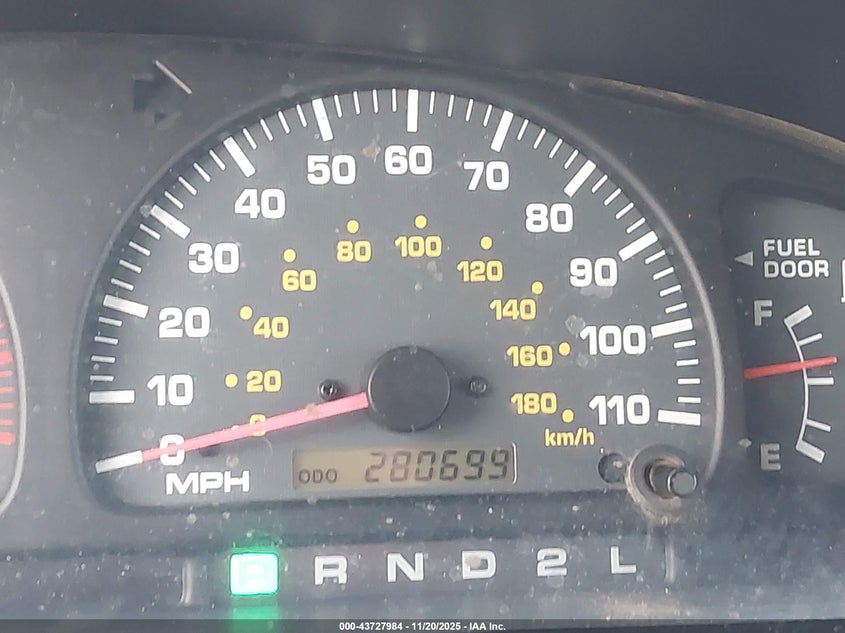 2000 Toyota 4Runner Sr5 V6 VIN: JT3HN86R4Y0284497 Lot: 43727984