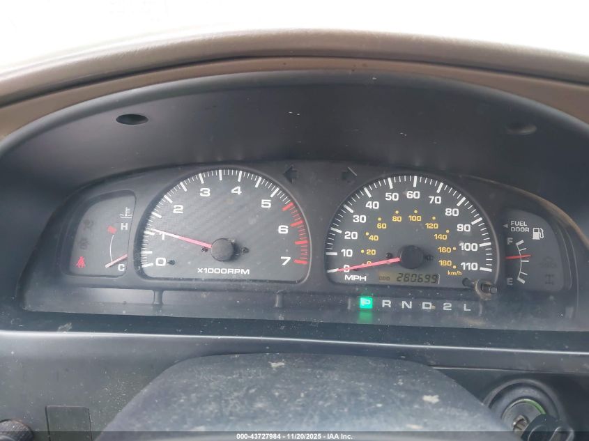 2000 Toyota 4Runner Sr5 V6 VIN: JT3HN86R4Y0284497 Lot: 43727984