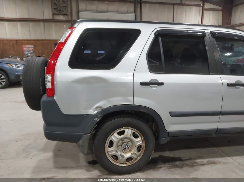 2005 Honda Cr-V Lx VIN: SHSRD78585U327249 Lot: 43727996