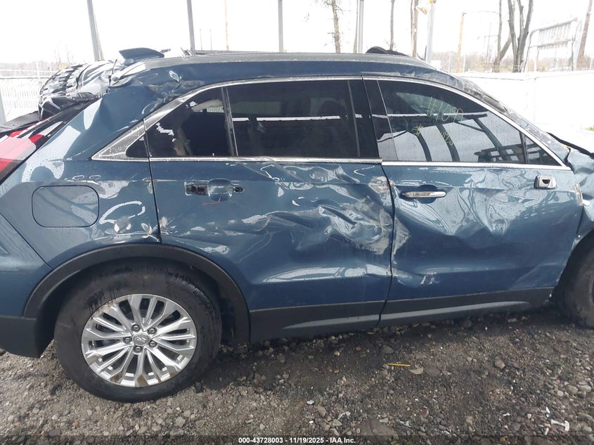 2024 Cadillac Xt4 Awd Luxury VIN: 1GYFZBR41RF166789 Lot: 43728003
