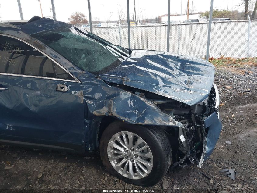 2024 Cadillac Xt4 Awd Luxury VIN: 1GYFZBR41RF166789 Lot: 43728003