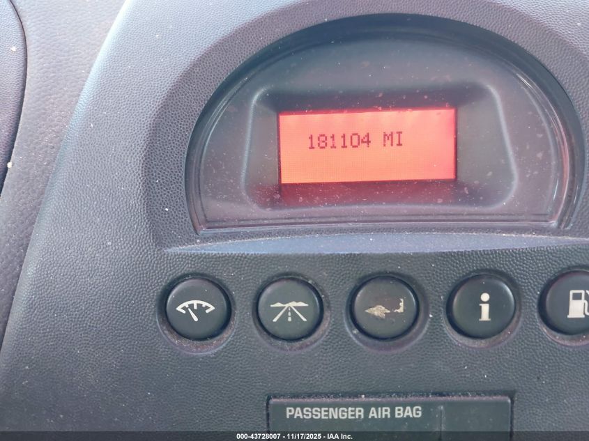 2008 Pontiac Grand Prix VIN: 2G2WP552081122861 Lot: 43728007