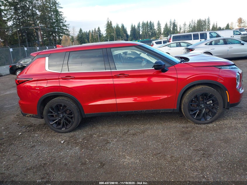 2023 Mitsubishi Outlander Ralliart S-Awc/Se 2.5 S-Awc/Se Black Edition S-Awc/Se Special Editiont S-Awc VIN: JA4J4UA88PZ009260 Lot: 43728018