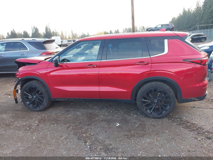 2023 Mitsubishi Outlander Ralliart S-Awc/Se 2.5 S-Awc/Se Black Edition S-Awc/Se Special Editiont S-Awc VIN: JA4J4UA88PZ009260 Lot: 43728018