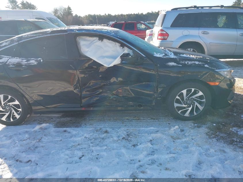 2016 Honda Civic Ex VIN: 19XFC2F89GE216327 Lot: 43728033