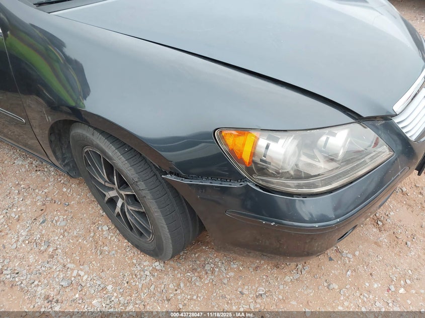 2006 Acura Rl 3.5 VIN: JH4KB16576C008551 Lot: 43728047