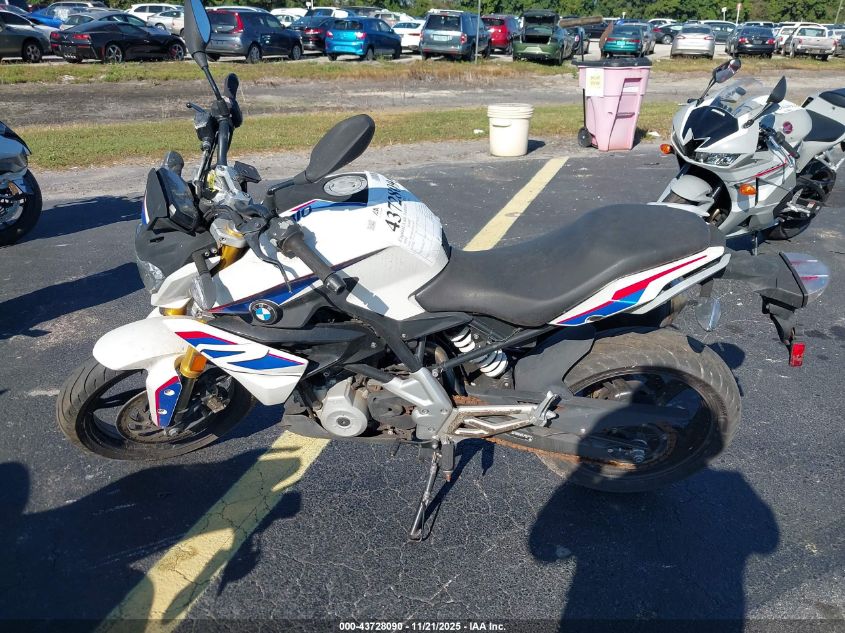 2018 BMW G310 R VIN: WB30G1109JR856527 Lot: 43728090