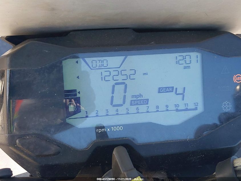 2018 BMW G310 R VIN: WB30G1109JR856527 Lot: 43728090