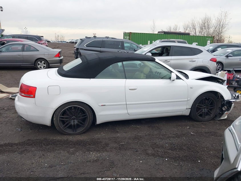 2009 Audi A4 2.0T Special Edition VIN: WAUDF48H29K011114 Lot: 43728117