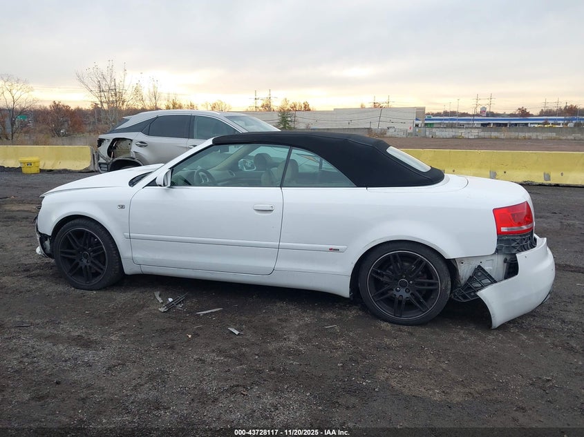 2009 Audi A4 2.0T Special Edition VIN: WAUDF48H29K011114 Lot: 43728117