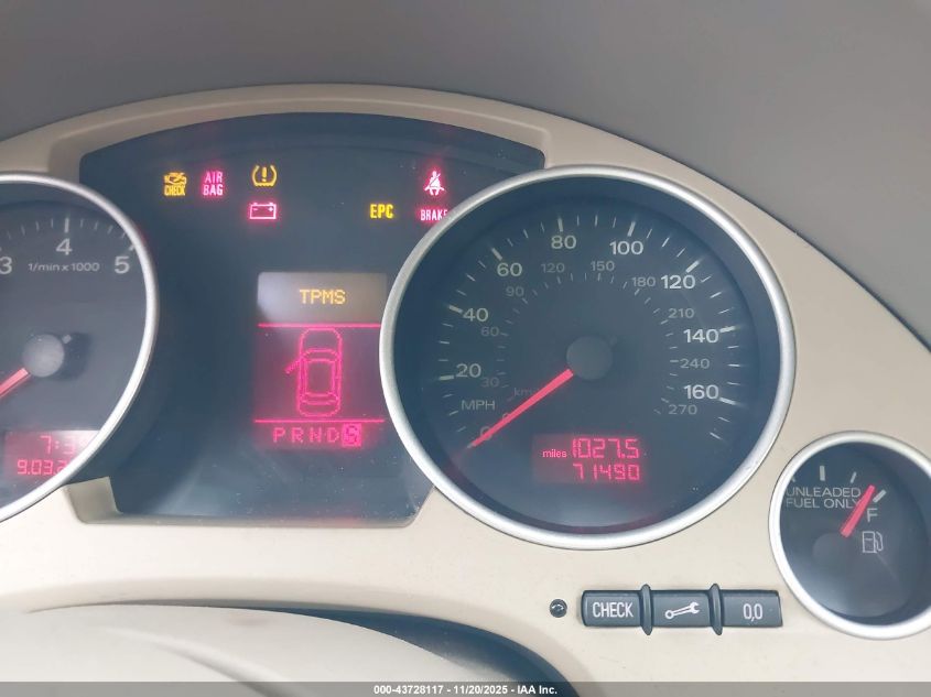 2009 Audi A4 2.0T Special Edition VIN: WAUDF48H29K011114 Lot: 43728117