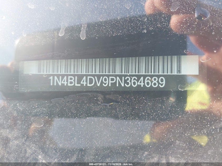 1N4BL4DV9PN364689 2023 NISSAN ALTIMA photo no. 9