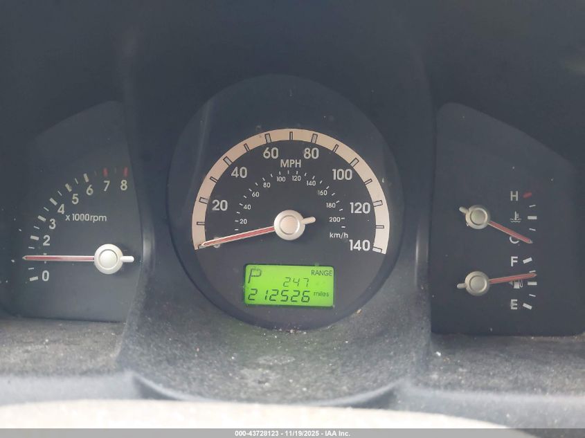 2005 Kia Sportage Ex V6/Lx V6 VIN: KNDJE723X57072764 Lot: 43728123