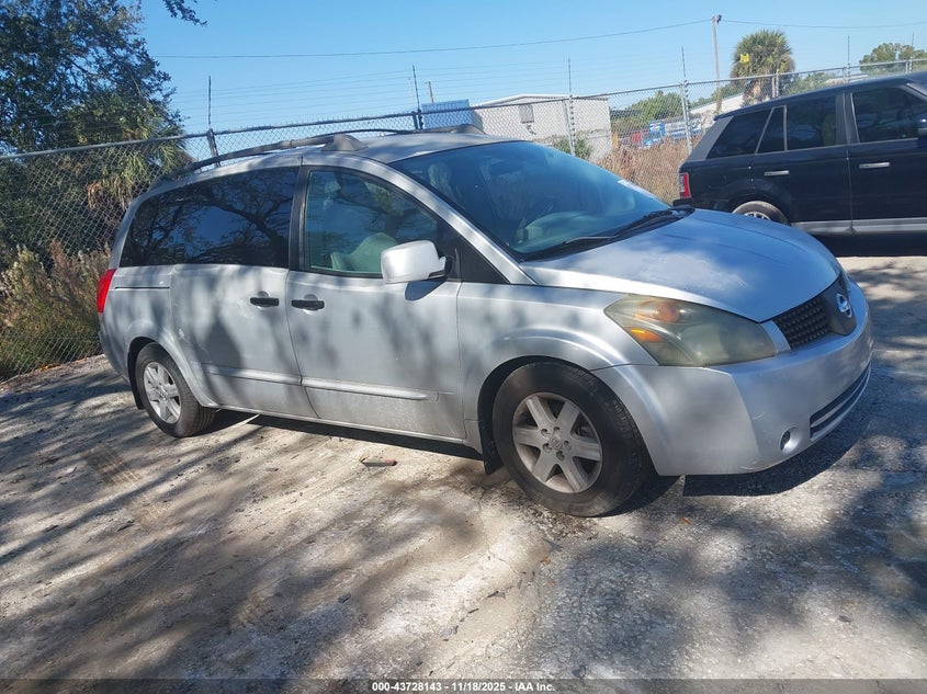 5N1BV28U94N369604 2004 Nissan Quest 3.5 S auction photo 1