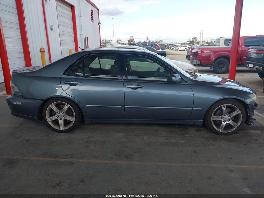 2004 Lexus Is 300 Base W/5-Speed Manual VIN: JTHBD192740082806 Lot: 43728178