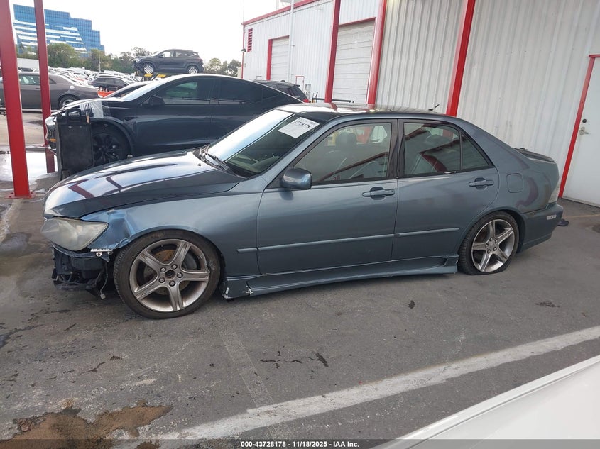 2004 Lexus Is 300 Base W/5-Speed Manual VIN: JTHBD192740082806 Lot: 43728178