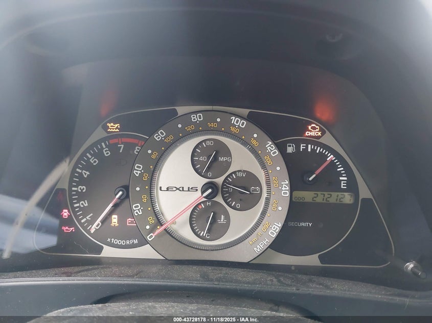 2004 Lexus Is 300 Base W/5-Speed Manual VIN: JTHBD192740082806 Lot: 43728178