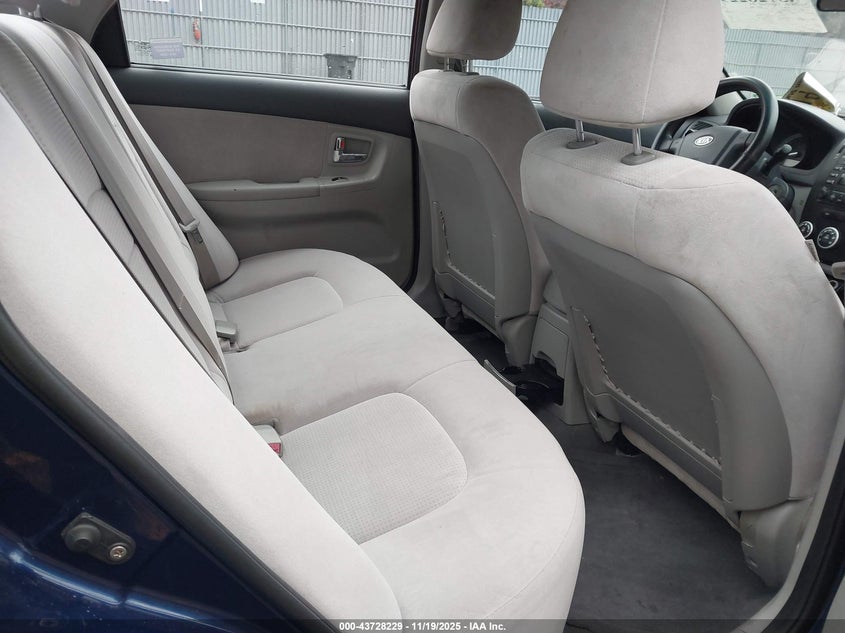 2007 Kia Spectra Ex VIN: KNAFE121775490860 Lot: 43728229