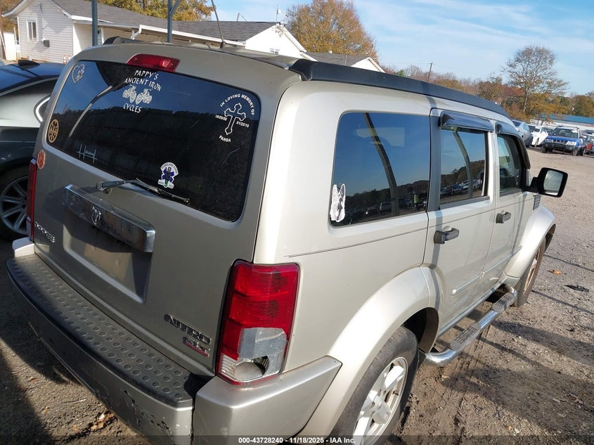 1D8GT58K39W556792 2009 DODGE NITRO photo no. 4