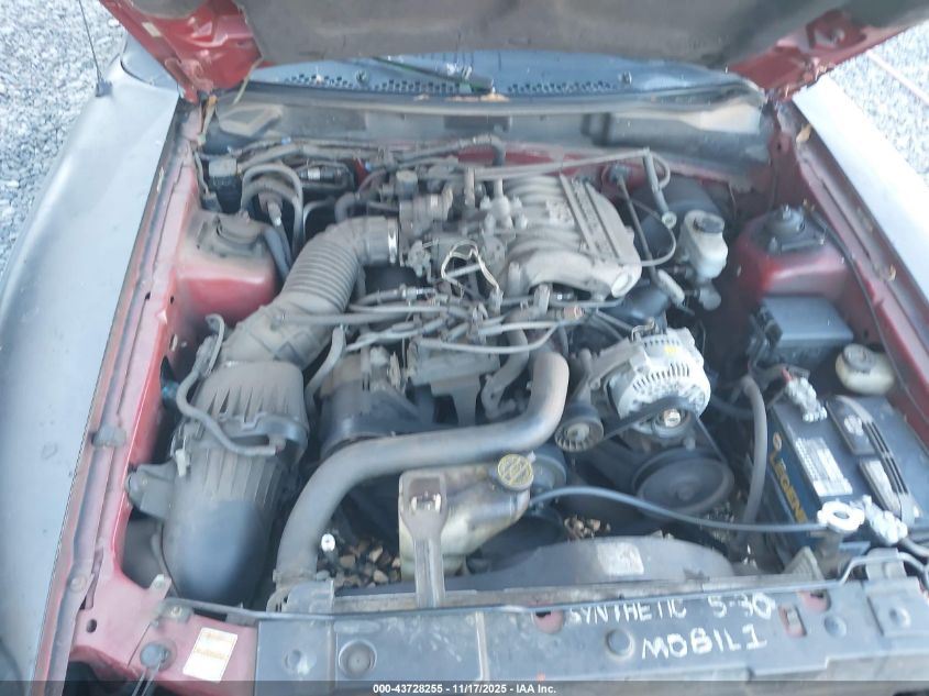 1998 Ford Mustang VIN: 1FAFP4046WF268384 Lot: 43728255