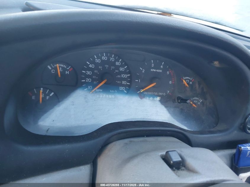 1998 Ford Mustang VIN: 1FAFP4046WF268384 Lot: 43728255