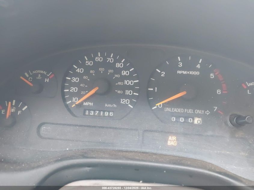 1998 Ford Mustang VIN: 1FAFP4046WF268384 Lot: 43728255