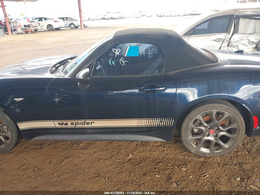 2018 Fiat 124 Spider Abarth VIN: JC1NFAEK4J0138854 Lot: 43728263