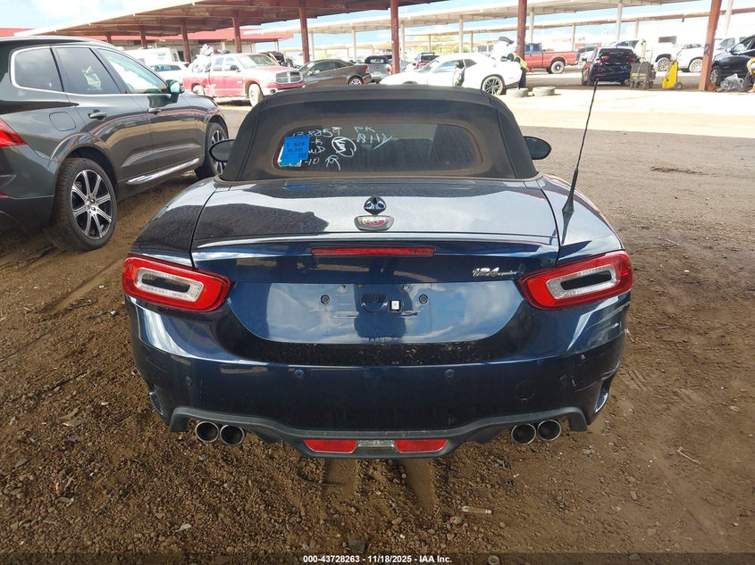 2018 Fiat 124 Spider Abarth VIN: JC1NFAEK4J0138854 Lot: 43728263