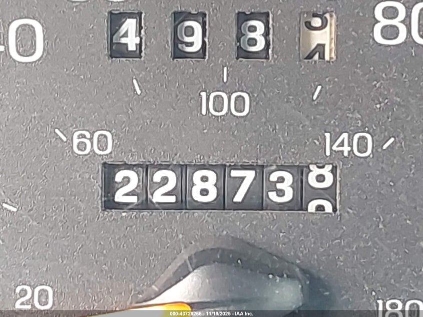 1998 Ford Taurus Se VIN: 1FAFP58S1WG226689 Lot: 43728266